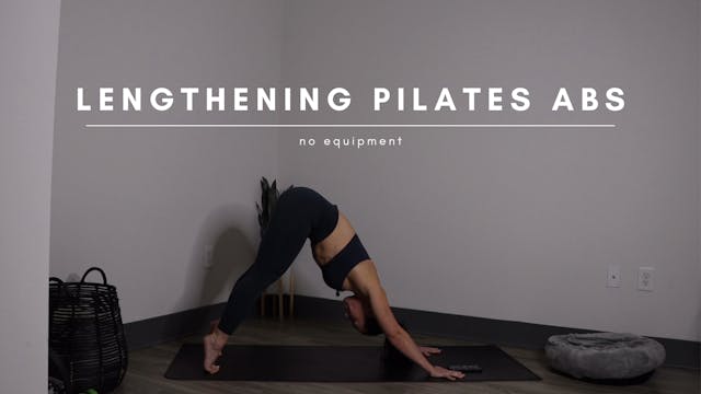 Lengthening Pilates Abs