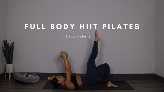 38 Min Full Body HIIT Pilates