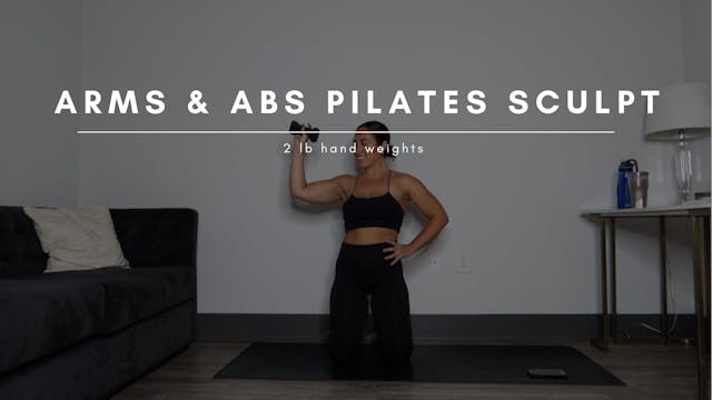 Arms and Abs Pilates Sculpt