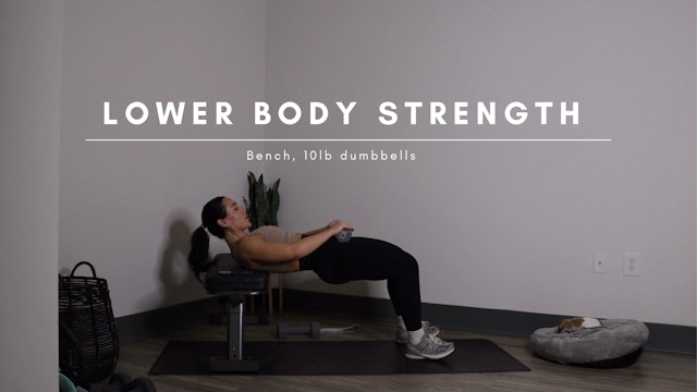 38 Minute Lower Body Strength