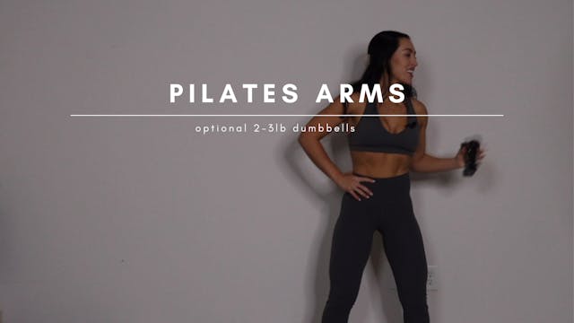 14 Minute Pilates Arms