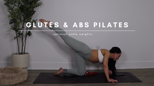Glutes & Abs Pilates with Ankle Weights