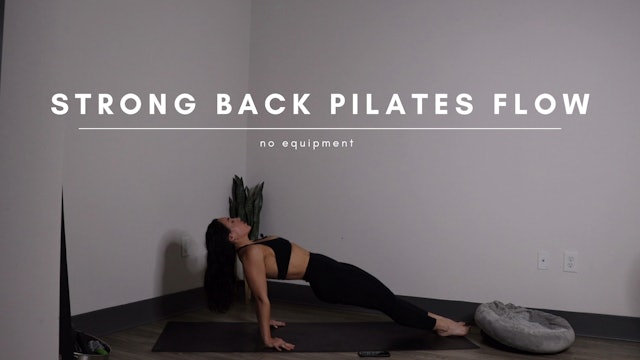 25 Minute Strong Back Pilates Flow