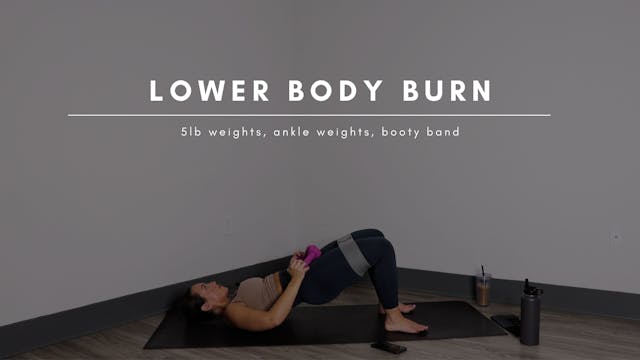 48 Min Lower Body Cardio Pilates Burn