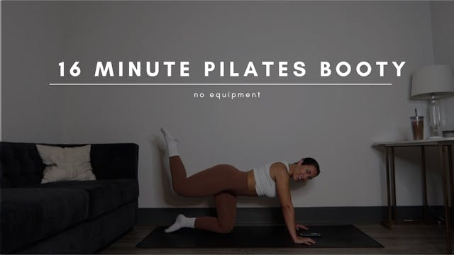 16 Minute Pilates Booty