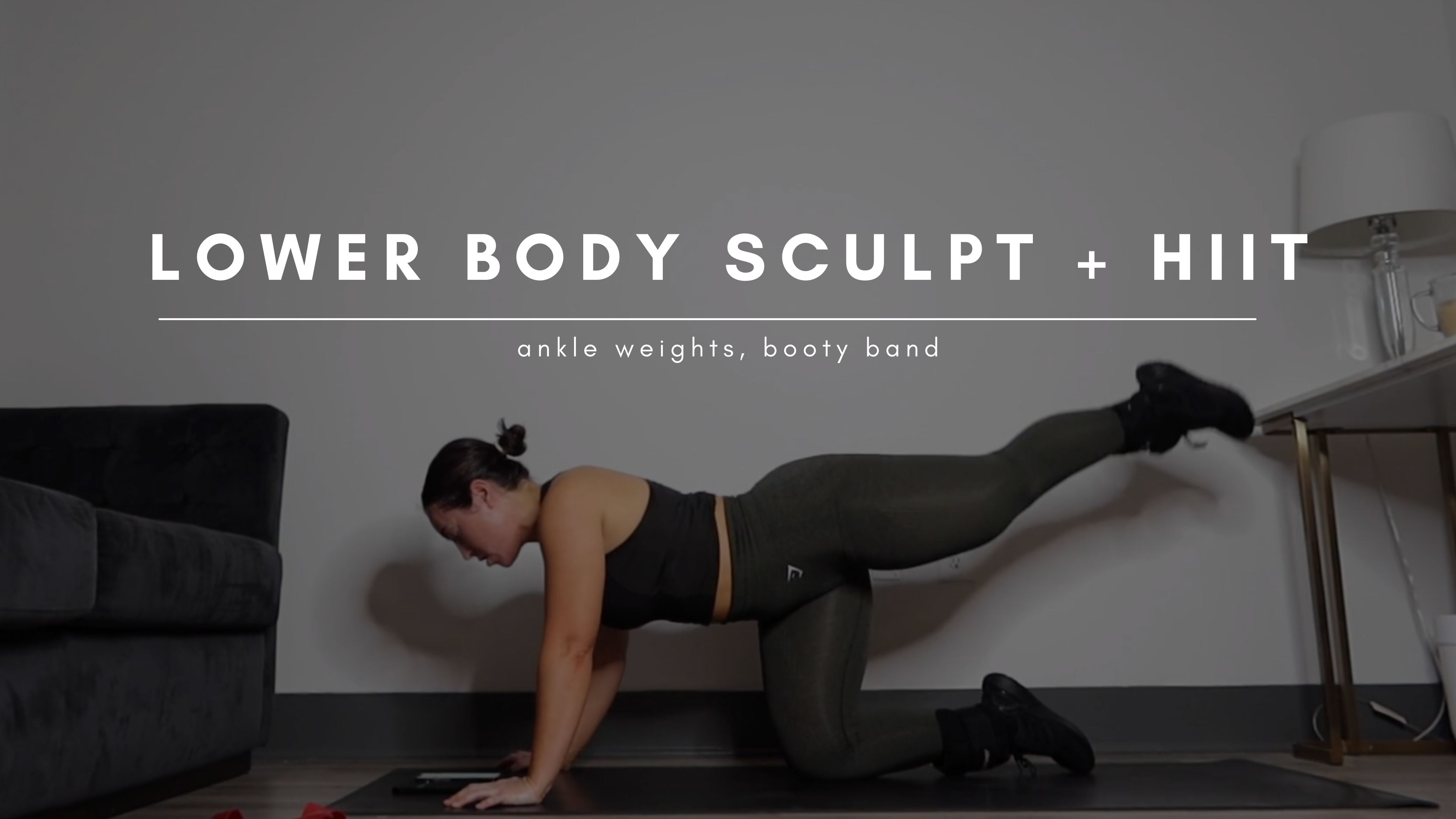 Lower Body Sculpt + HIIT 