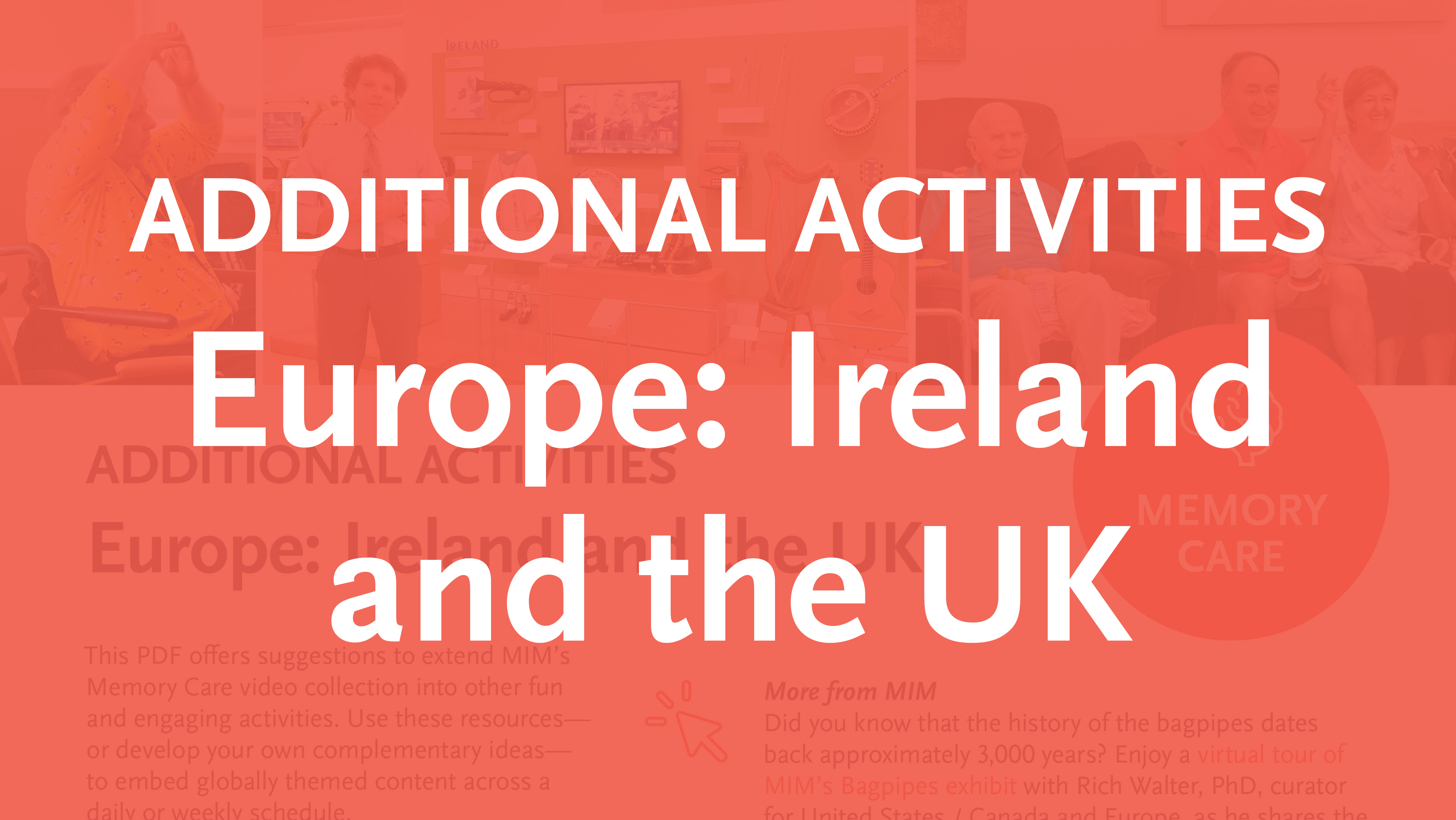 Memory Care Additional Activities – Europe: Ireland and the UK