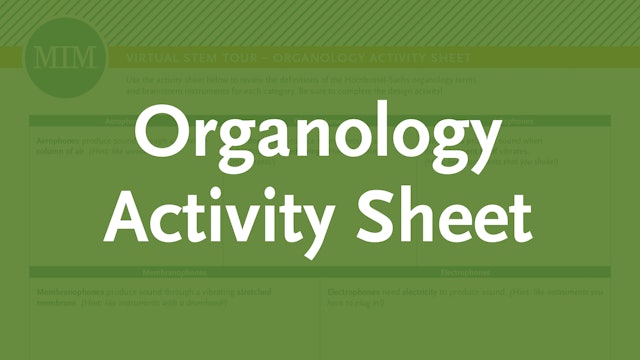 2 – Organology Activity Sheet