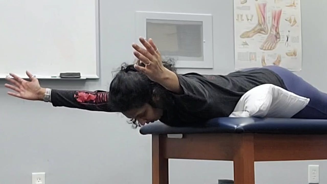 Body Stabilization Shoulder Blade Stabilization - Restorative Series - Mind Body Movements