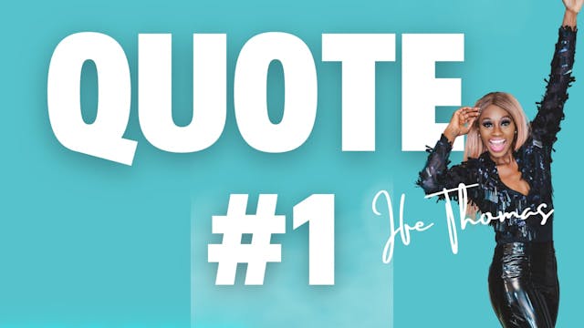 Ife Thomas Quote of the day 1