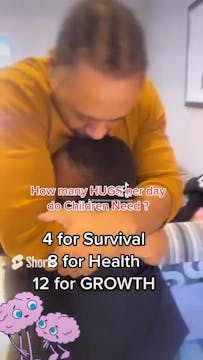 Hugs are great for mental health!