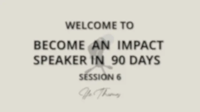 Session 6 Storytelling