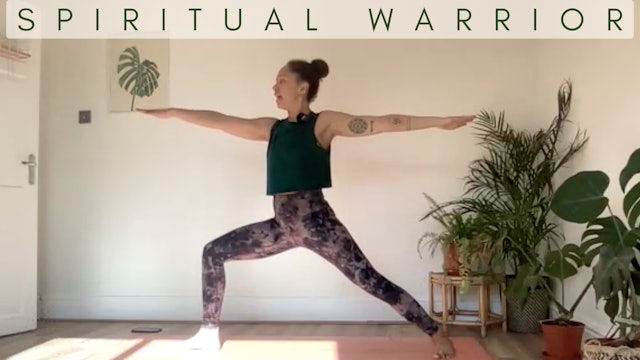 61 Min Livestream Jivamukti Spiritual Warrior Flow with Nicole
