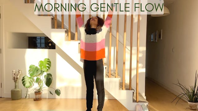 5 Min Gentle Flow with Zakiya to Music