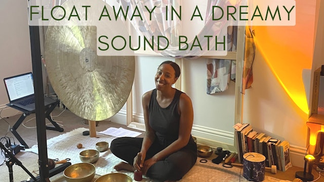 54 min Immersive Sound Bath with Cherelle - Livestream Session