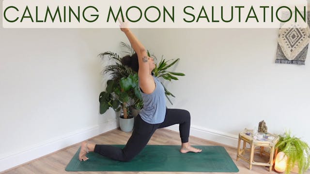 6 Min Moon Salutation Slow Flow with ...