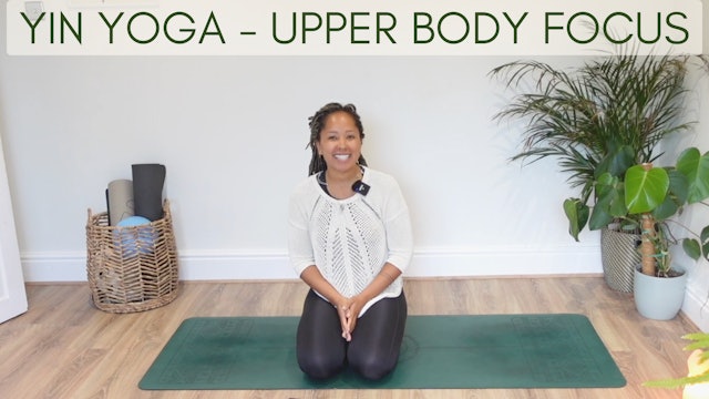 21 Min Yin Yoga with Nicole - Upper body focus
