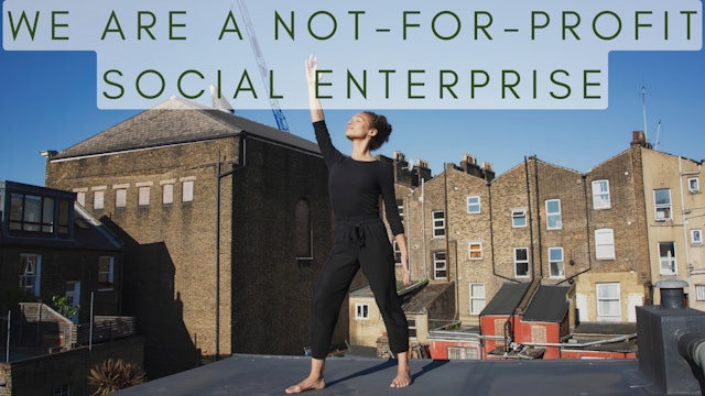 We are a not-for-profit social enterprise - find out more