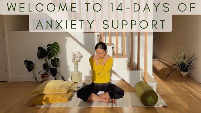 Intro to 14-Days of Anxiety Support with Zakiya - 3 Min 