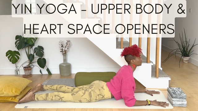 20 Min Yin Yoga with Coco (no music) - Upper Body Focus 
