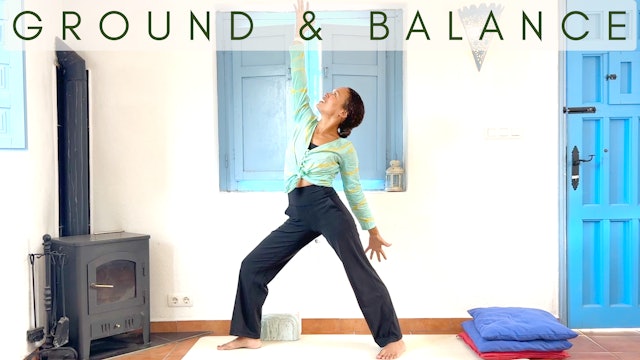 7 Min Ground & Balance Flow with Zakiya