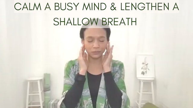 45 Min Livestream Yoga Therapy for Anxiety with Zakiya  