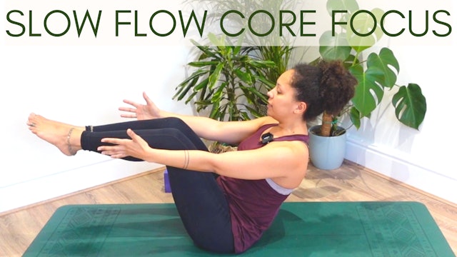 11 Min Slow Flow with Nicole - Core-Focused to Music