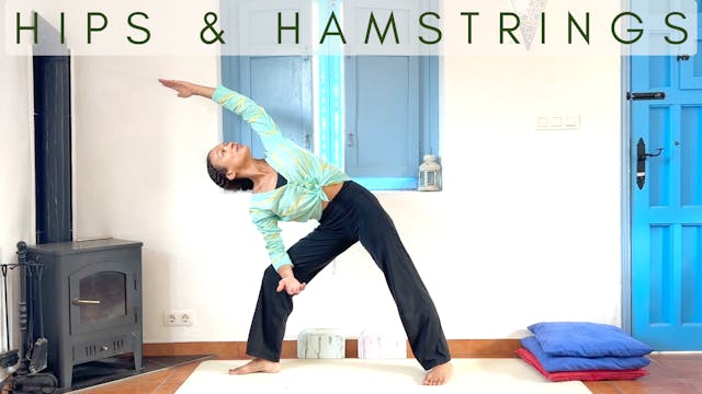 15 Min Hips & Hamstrings Gentle Flow with Zakiya