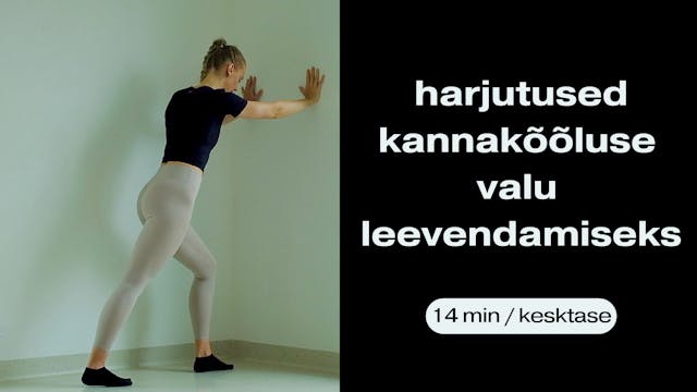 harjutused kannakõõluse valu leevendamiseks