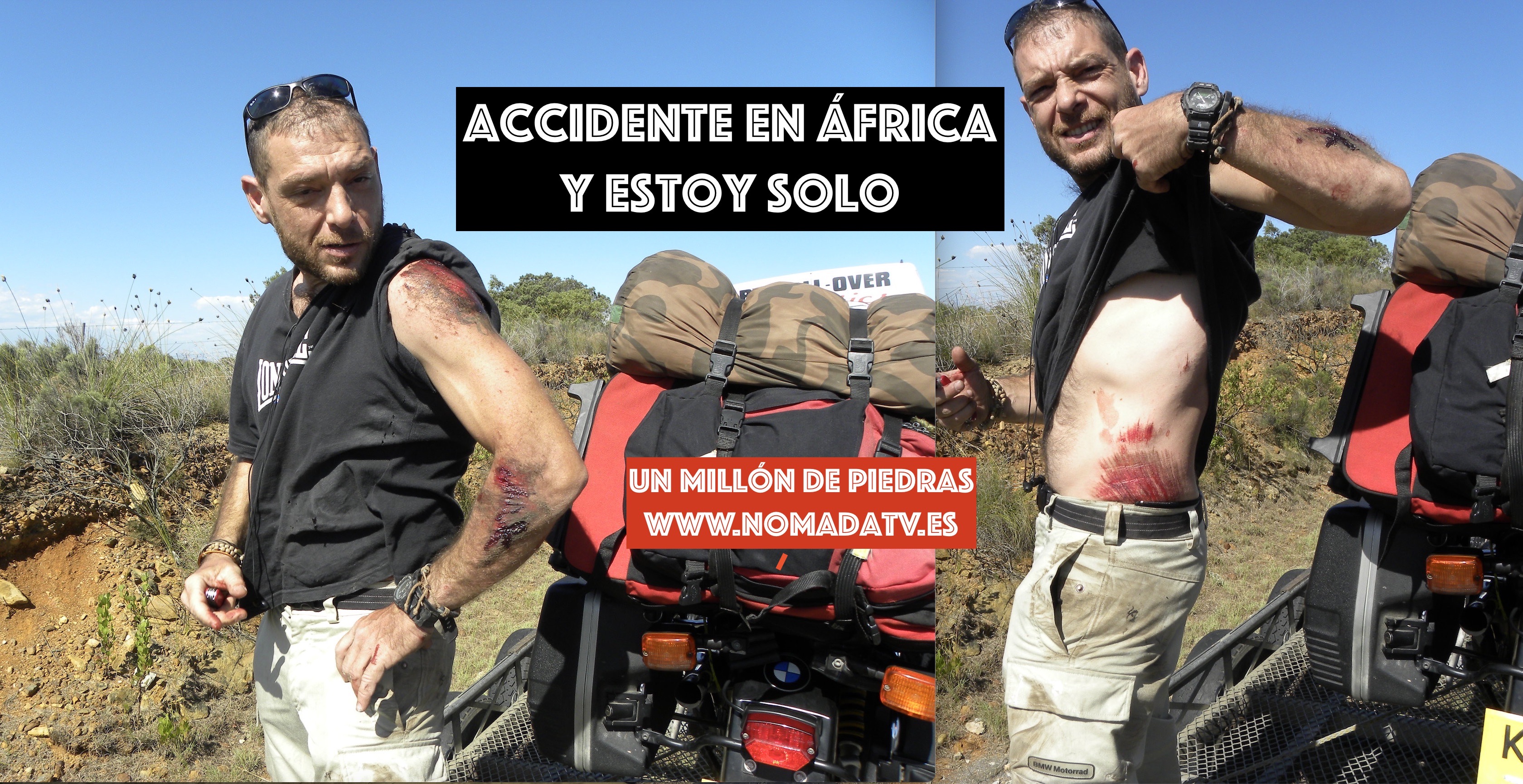 Accidente en África. Un millón de piedras