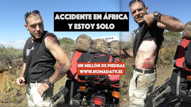 Accidente en África. Un millón de pie...