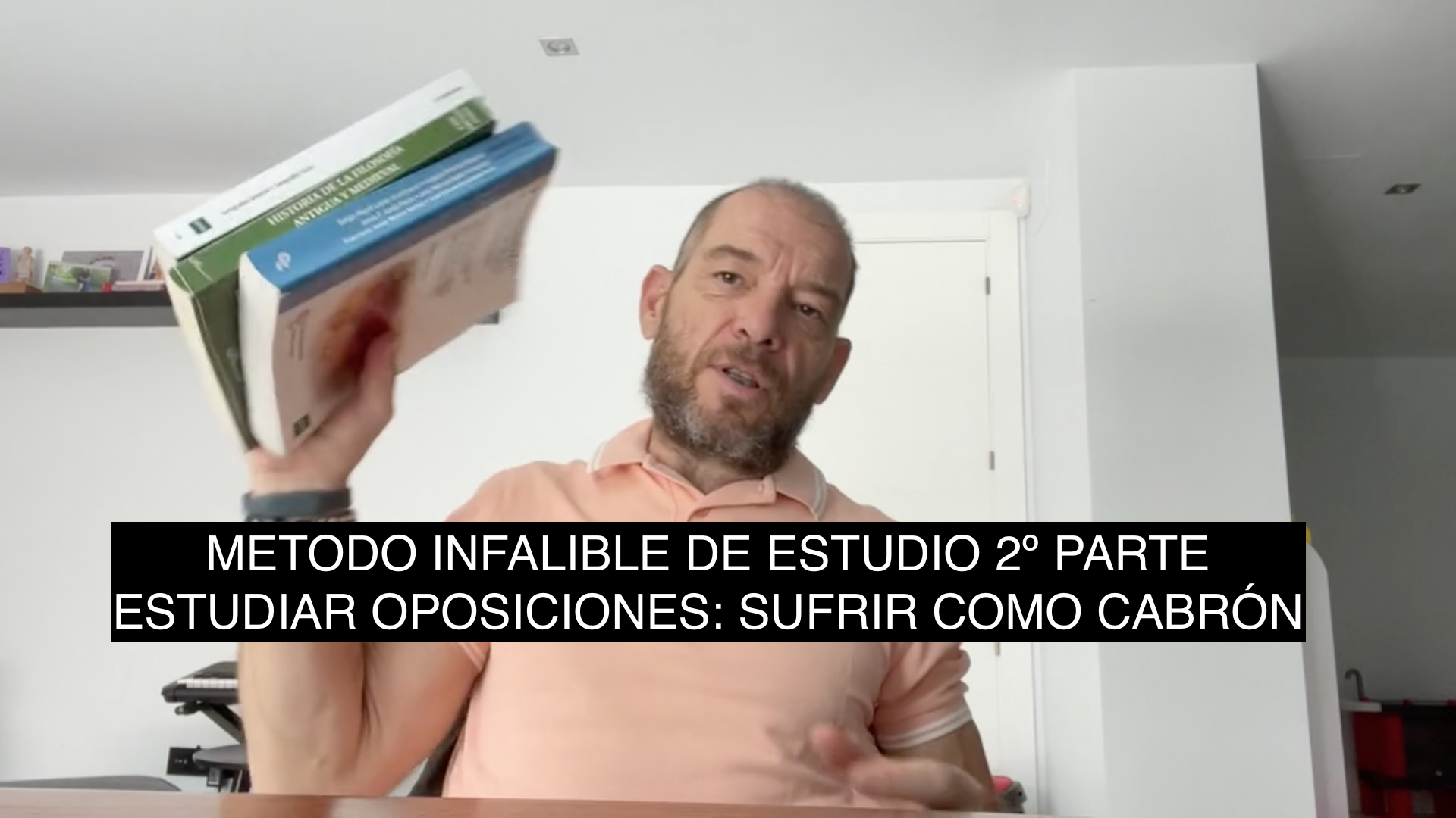 Estudiando oposiciones: sufrir como cabrón