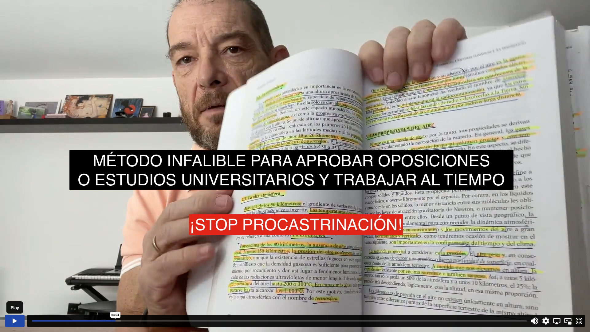 MÉTODO DE ESTUDIO, UNIVERSIDAD Y OPOSICIONES (2023/2024)