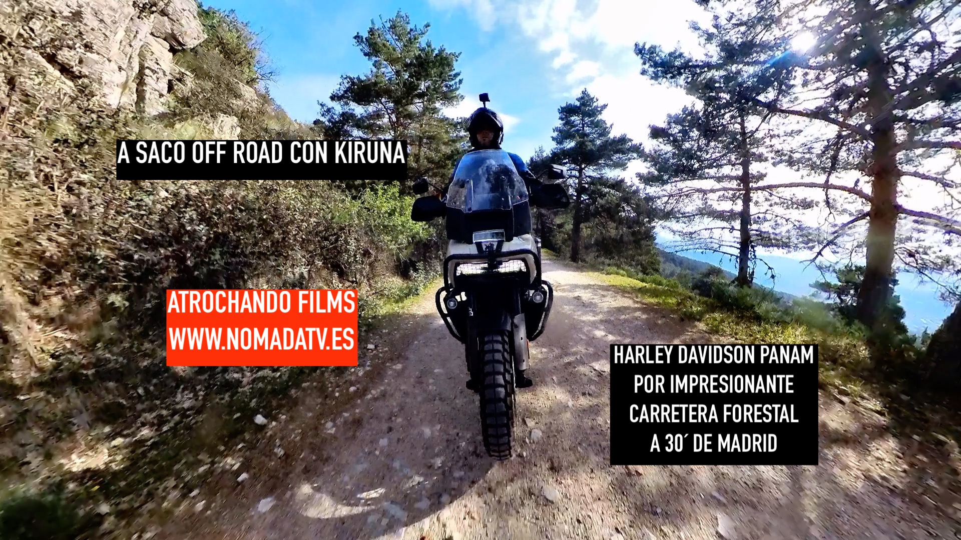 Kiruna por pista forestal a 30' de Madrid 