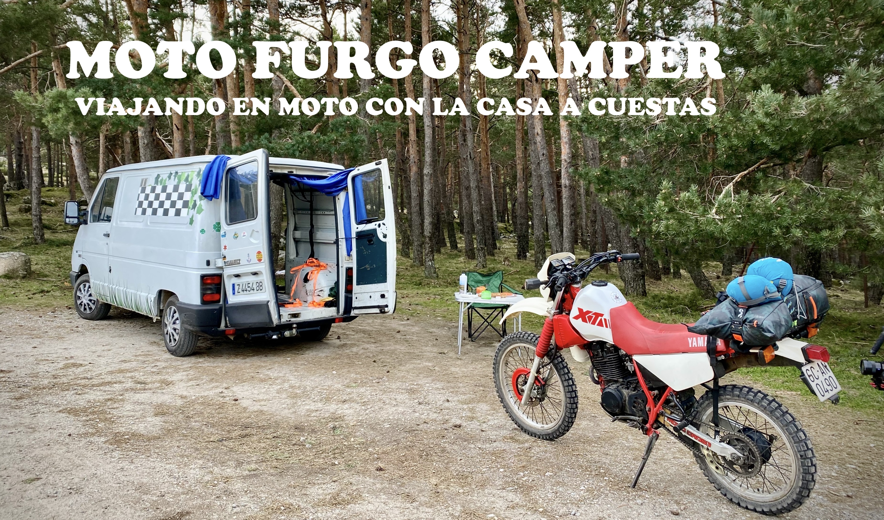 11. Camperizando lowcost fugona para llevar moto de campo. 2ª parte