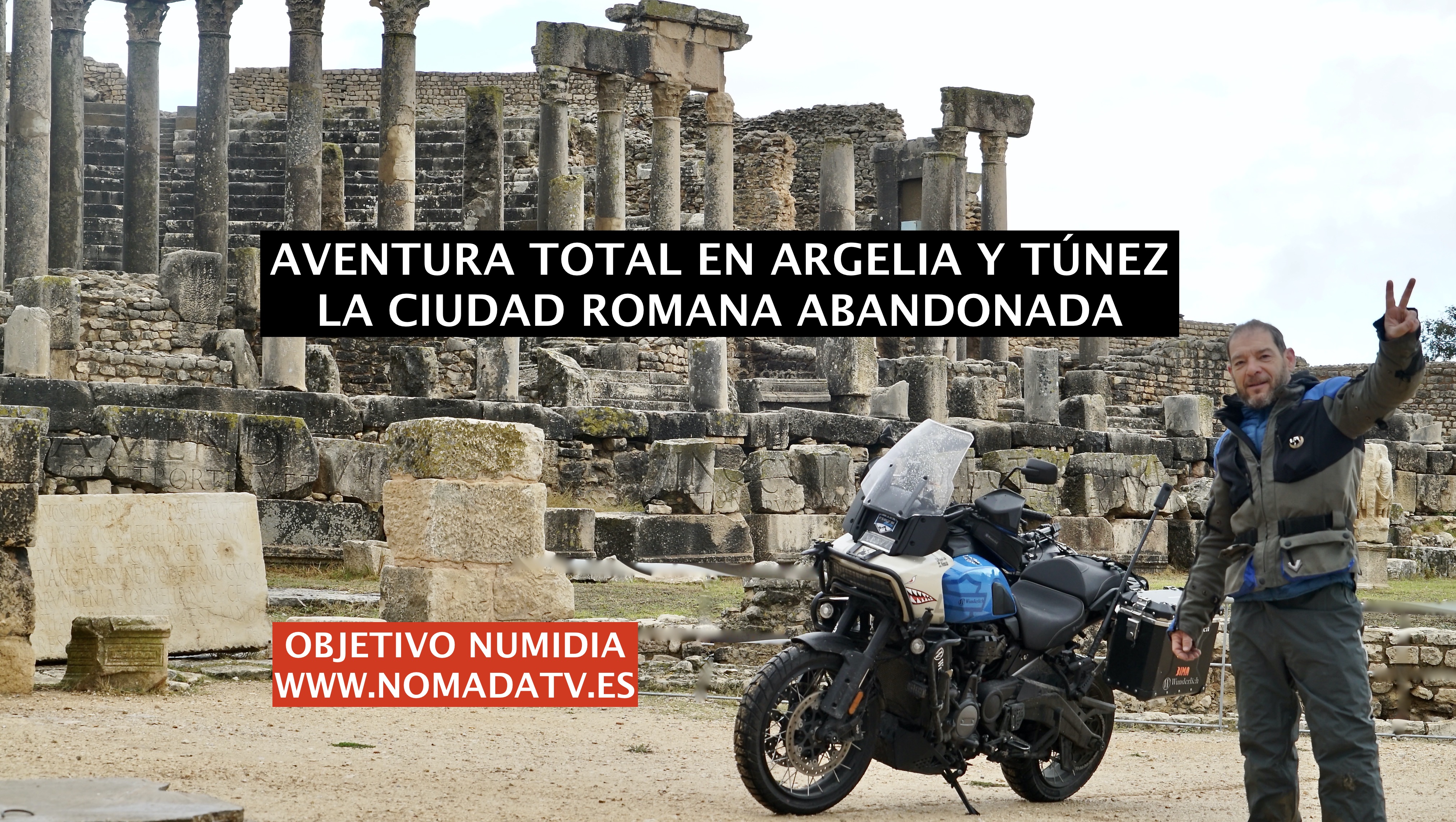 14 Argelia y Túnez. La ciudad romana abandonada 