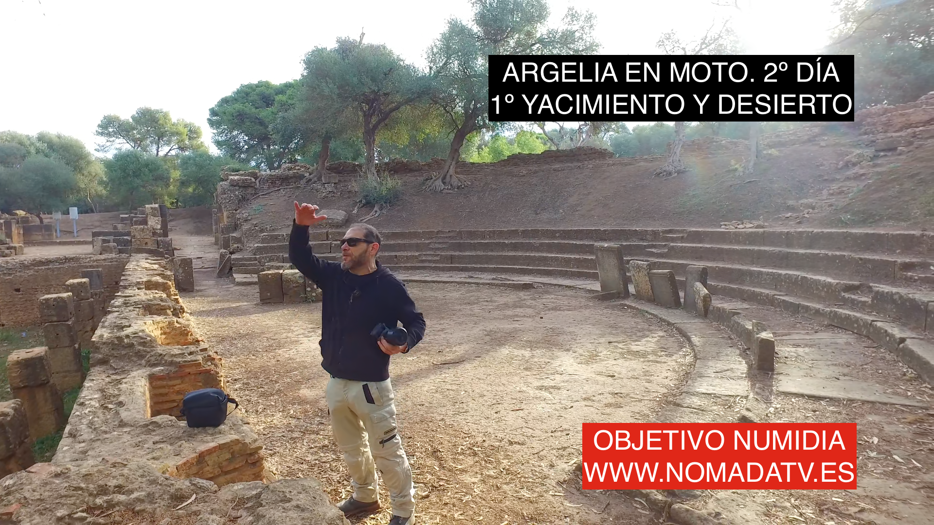4. Argelia. El primer yacimiento romano: ¡¡desierto!!