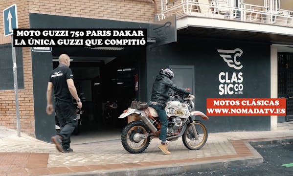 MOTOGUZZI 750 PARIS DAKAR