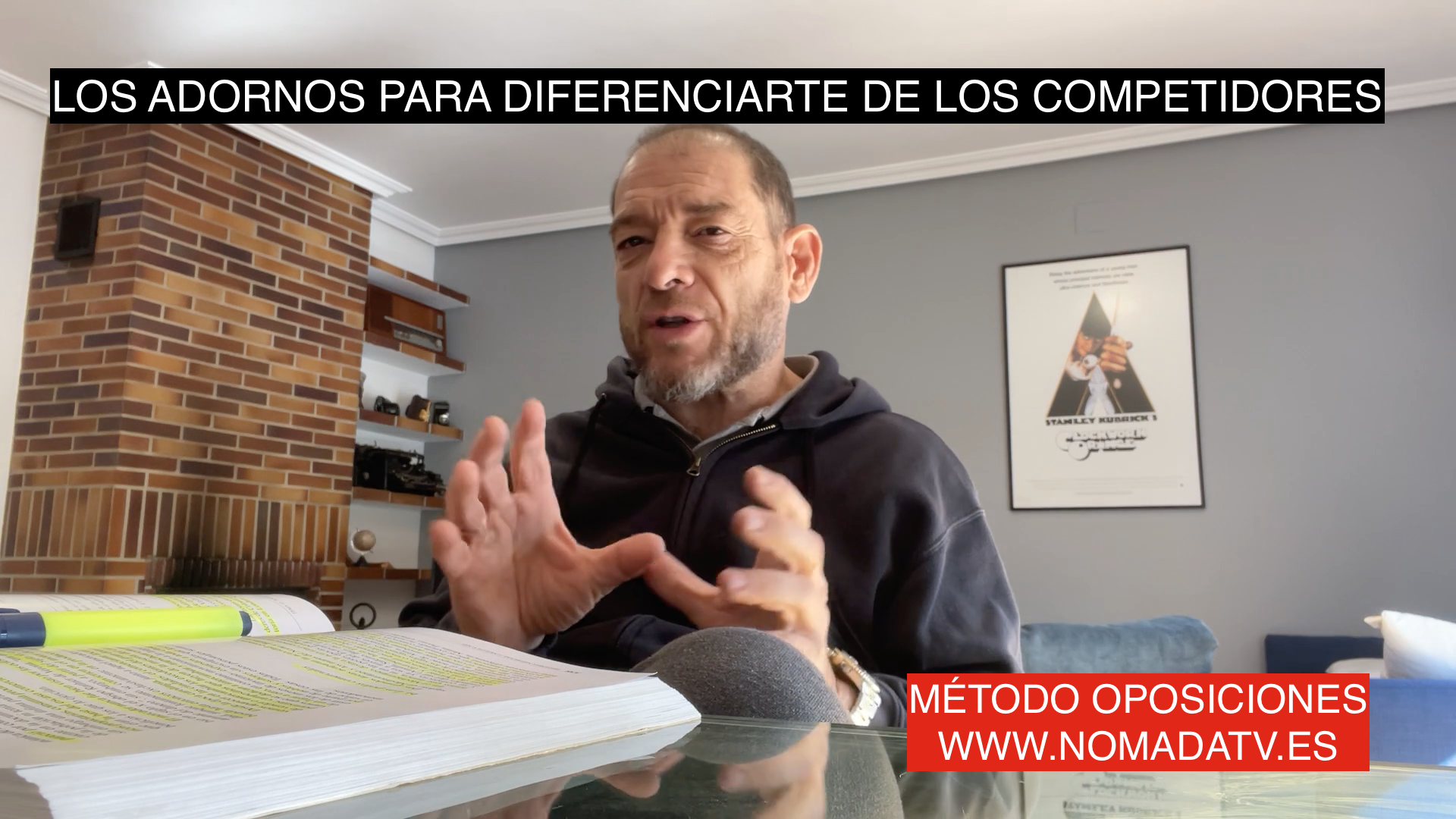 Oposiciones. Adornos para diferenciarte competidores. 