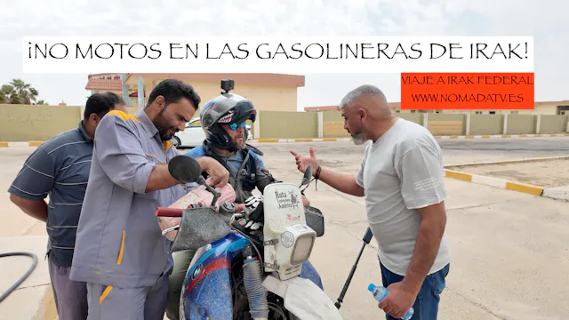 08. No quieren motos en las gasoliner...
