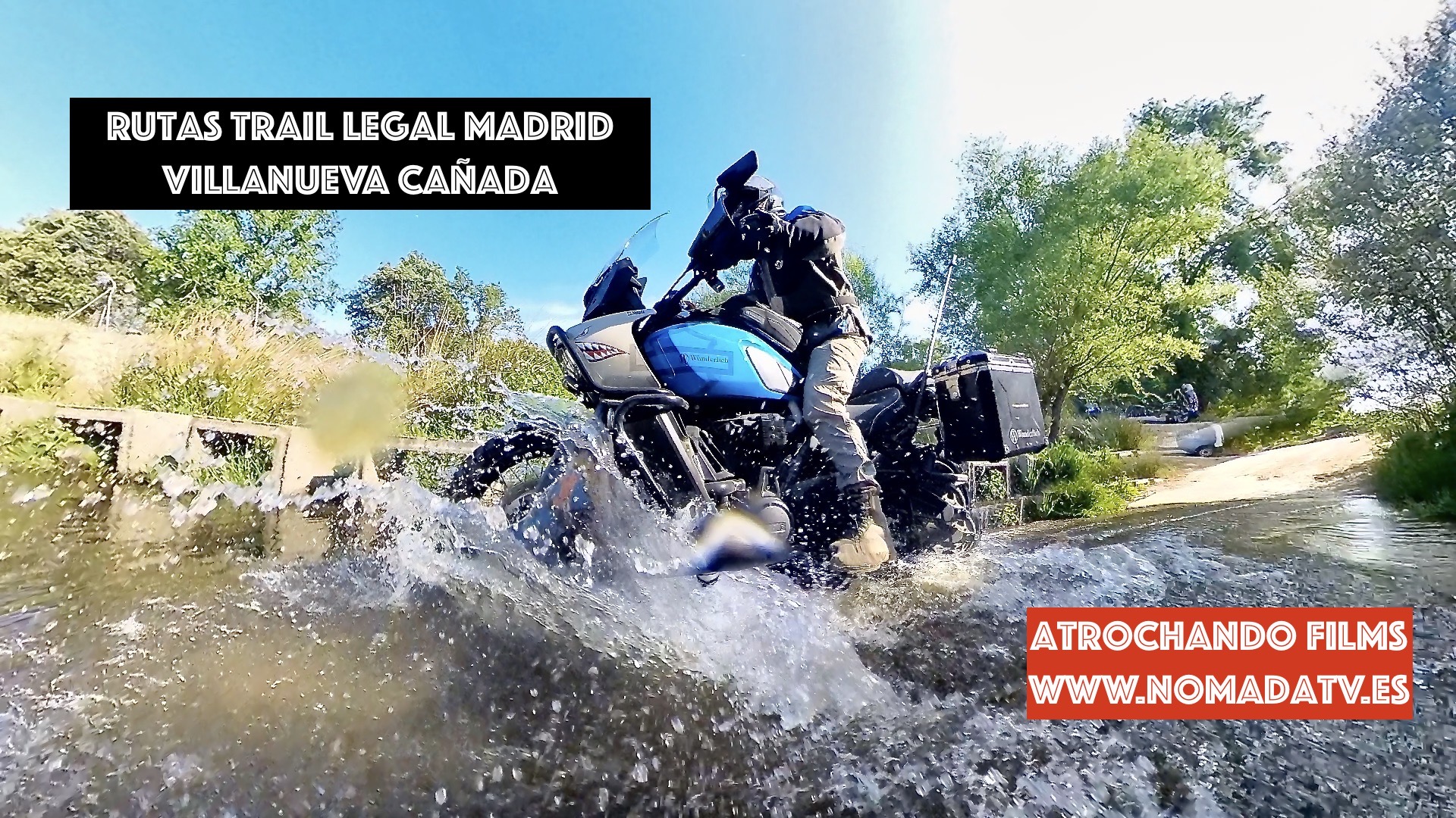 Villanueva Cañada por pista