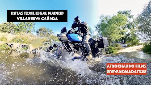 Villanueva Cañada por pista