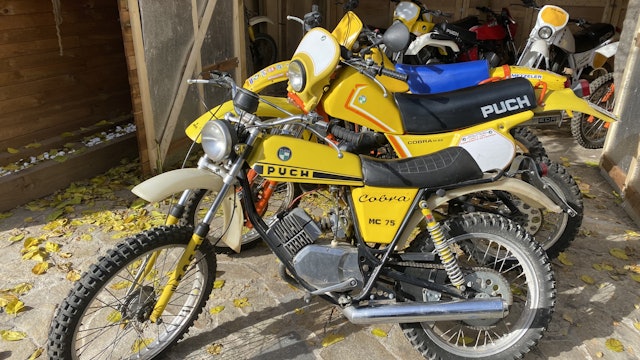 Puch Cobra & Yamaha XT350