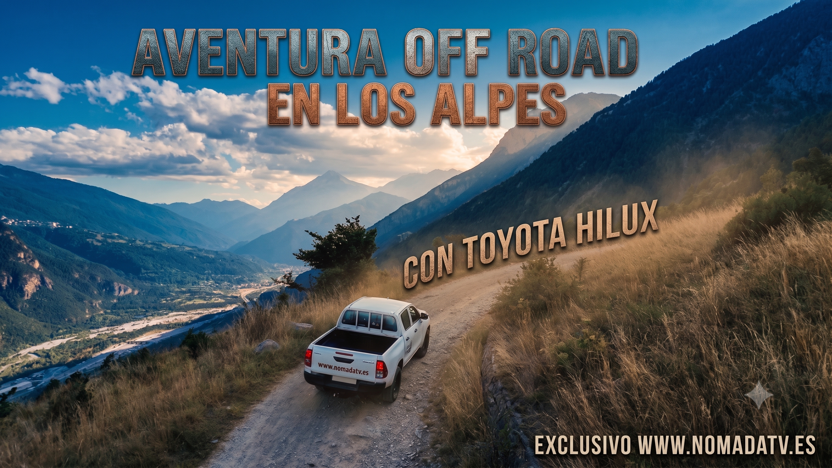 Aventura 4x4 en los Alpes con Toyota Hilux