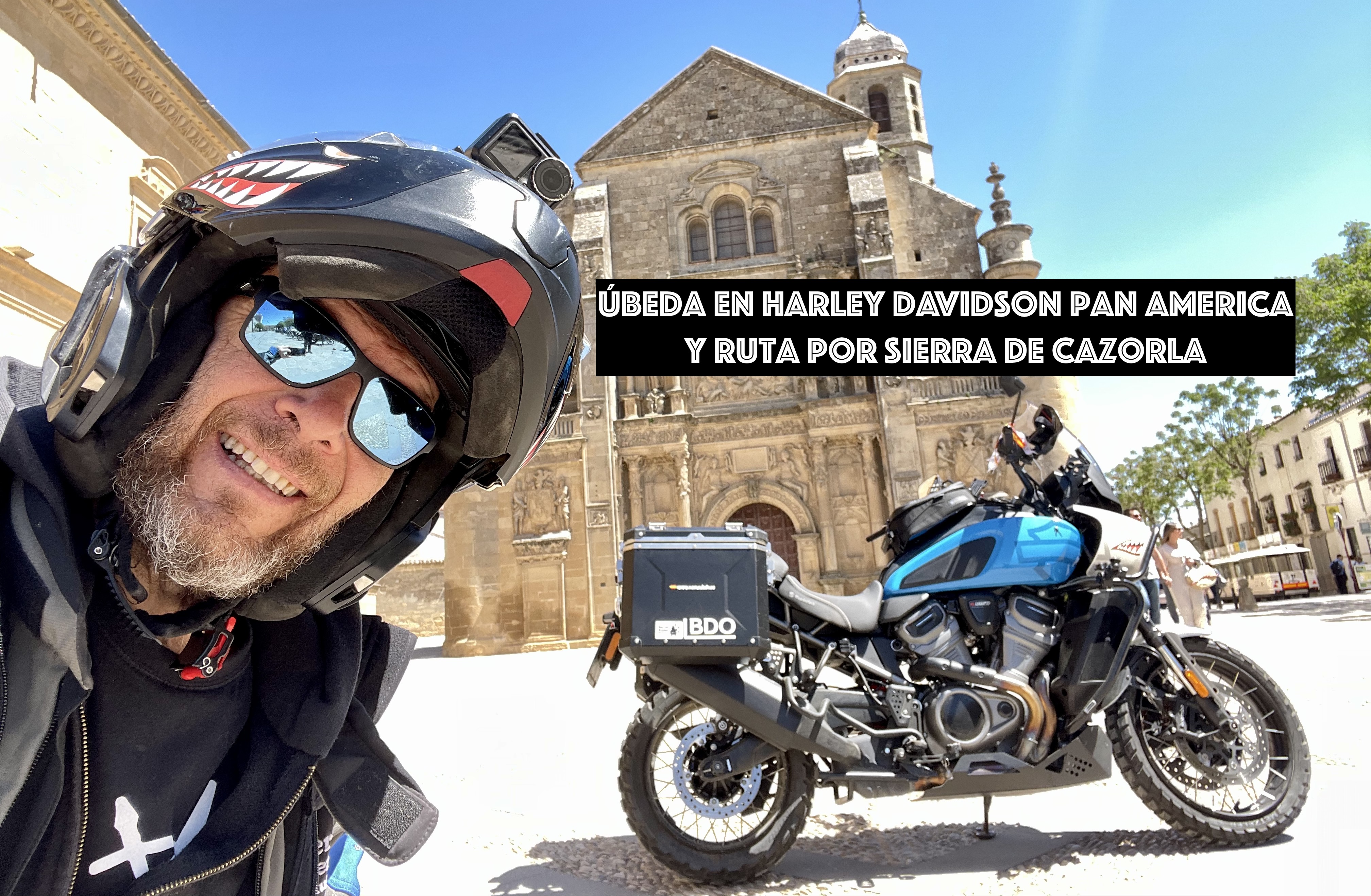 Viaje a Úbeda con Harley Davidson y sierra de Cazorla