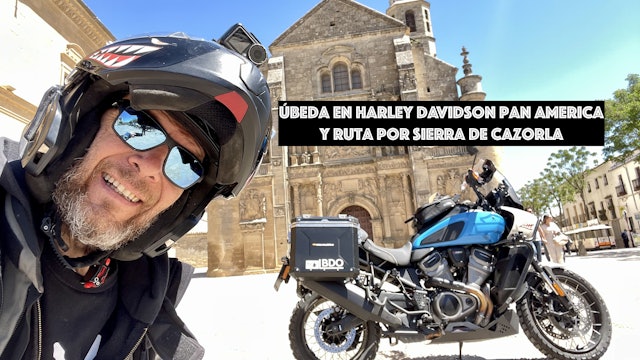 Viaje a Úbeda con Harley Davidson y sierra de Cazorla