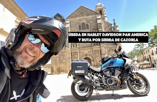 Viaje a Úbeda con Harley Davidson y s...