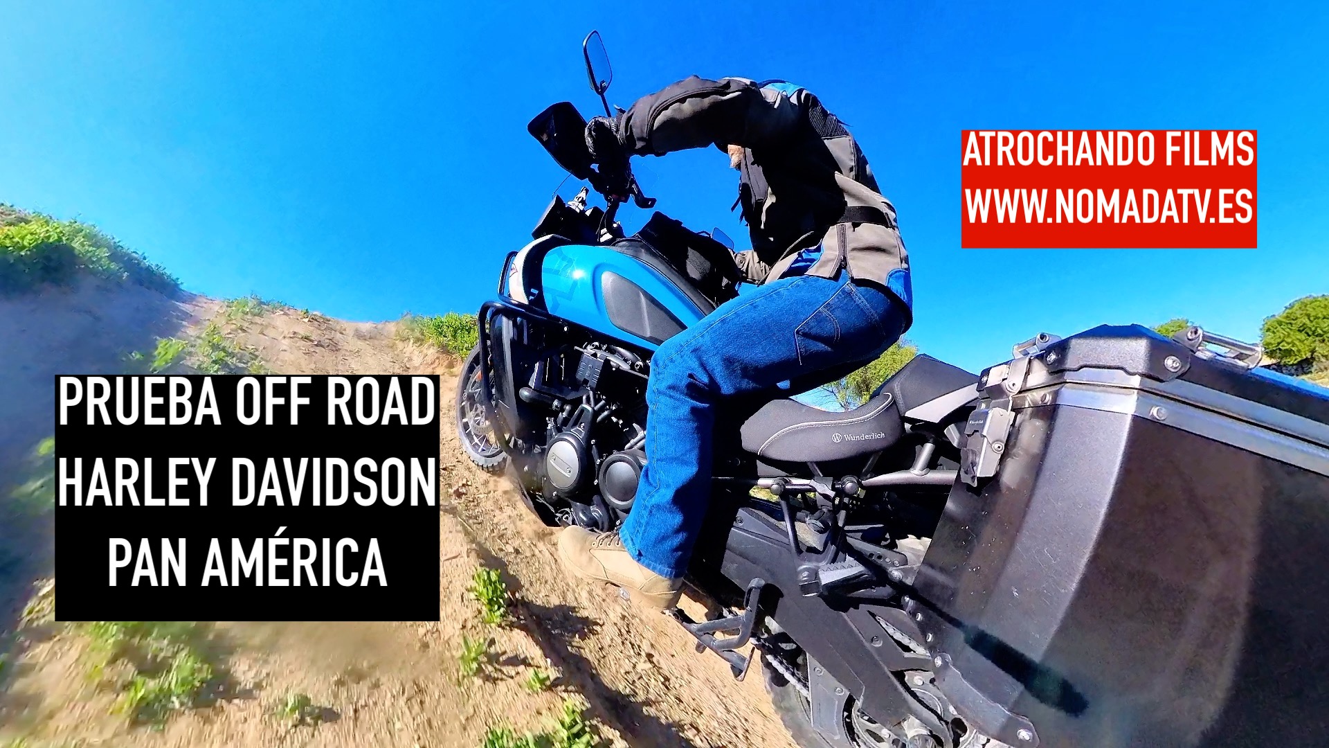 1ª Prueba off road Harley Davidson Pan America 