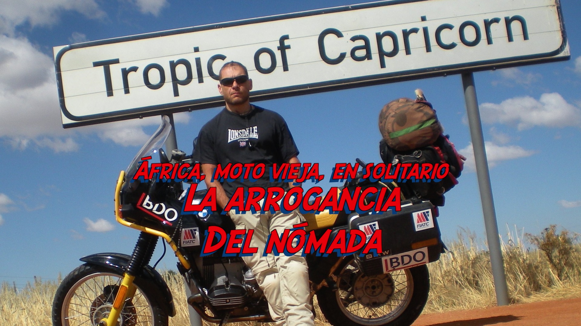 África, moto vieja y en solitario (2009)