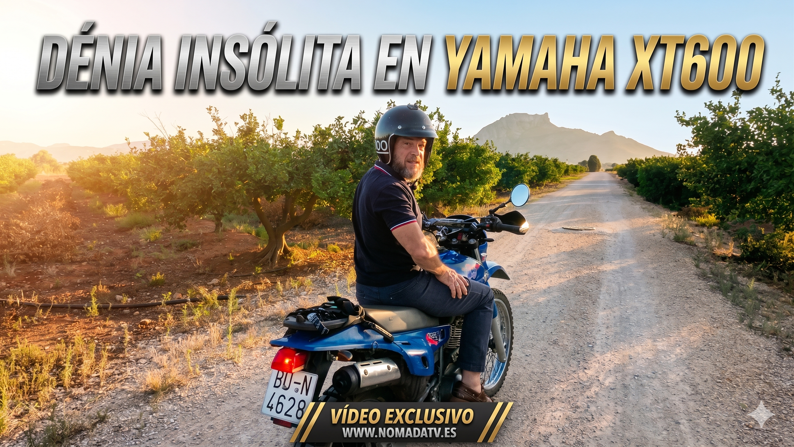 DENIA INSÓLITA EN YAMAHA XT600 PARTE 1